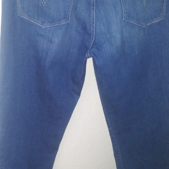 Levi's Mid rise skinny capri sz 16 w33 - Picture 6 of 13